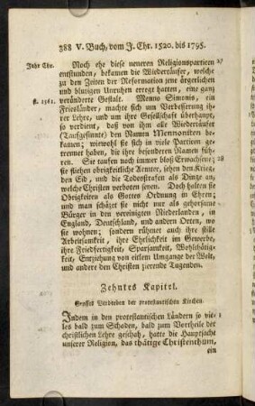 388-397, Zehntes Kapitel.