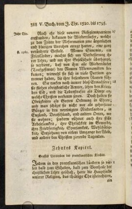 388-397, Zehntes Kapitel.