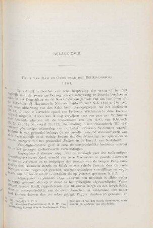 Bijlage XVIII. Tocht van Ram en Coops ..., 1701