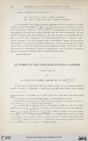 24: Le temple et les chapelles d'Osiris à Karnak, [5]