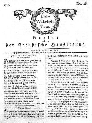 No. 56., 14. Juli 1810