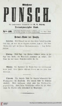 Nro. 46 (13. November 1870)