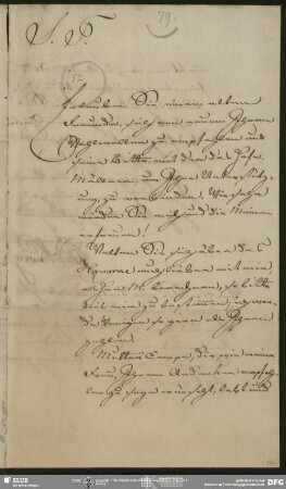 Eigenh. Brief von Friedrich Vieweg an August Wilhelm von Schlegel, o.O., ohne Datumsangabe