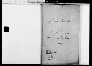 Briefe und Telegramme an Großherzog Ludwig III. von Kabinettsgüterdirektor Ludwig Menges