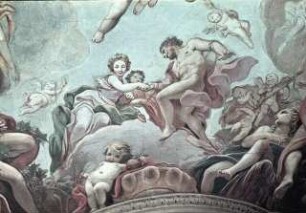 Die Vermählung des Herkules mit Hebe im Olymp