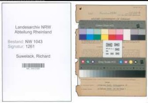 Entnazifizierung Richard Suwelack , geb. 11.06.1891 (Fabrikant)
