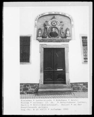 Geburtshaus Martin Luthers — Relief