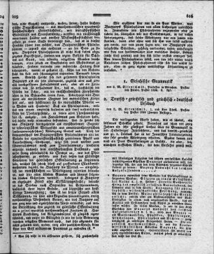 I. Griechische Grammatik / von L. M. Eisenschmid, Professor in München. - Passau: Fried. Pustet, 1824. - 285 S.