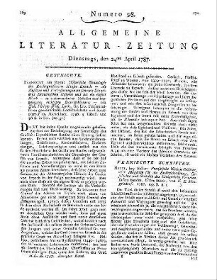 Luck, J. P. W.: Historische Genealogie des Reichsgräflichen Hauses Erbach, die als Zusätze und Verbesserungen zu Daniel Schneiders im Jahr 1736 herausgegebenen Erbachischen Historie und auch als ein eigenes Werk gebraucht werden kann. Frankfurt am Main 1786