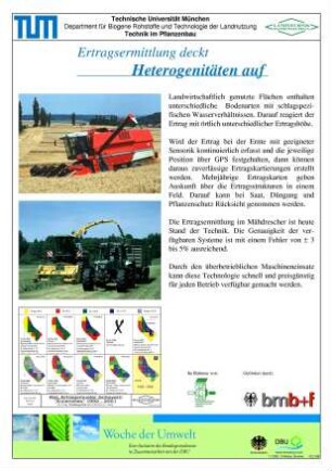 Ertragsermittlung deckt Heterogenitäten auf