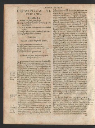 Dominica VI. Post Epiph.