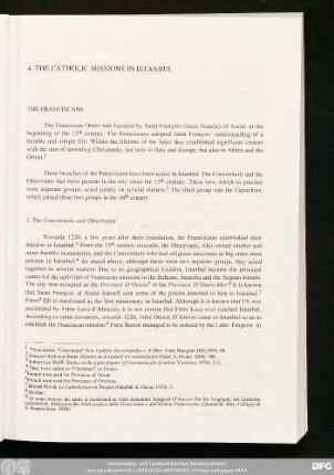 4. The Catholic Missions In Istanbul