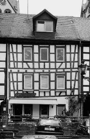 Wohnhaus, Fachwerk; Gelnhausen, Untermarkt 12, Untermarkt