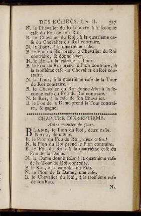 Chapitre Dix-Septieme