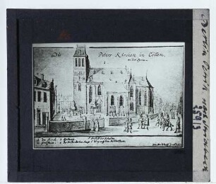 Stridbeck (d.J.), Berlin 1690, Petrikirche (Zeichnung),Berlin, Petrikirche