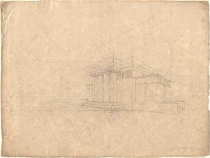 Speeth, Peter; Architekturentwürfe für den Unterricht - Gebäude (Perspektive)
