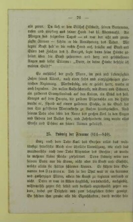 25. Ludwig der Fromme (814 - 840)
