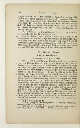 D. Stimmen der Gegner