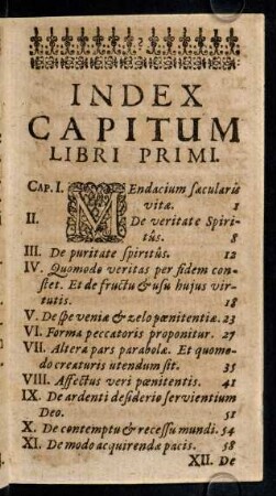 8r-10v, Index Capitum