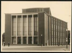 Schauspielhaus, Bochum: Aussenansicht Eingangsseite