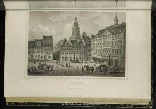 Coburg. Der Marktplatz