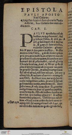 Epistola Pavli Apostoli ad Galatas