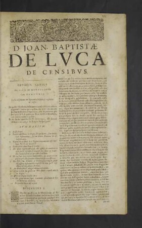 De Censibus.