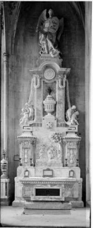 Salem Münster - Klosterkirche Maria Himmelfahrt Südliches Seitenschiff Katharinen-Altar von Johann Georg Dirr und Johann Georg Wieland 1766/93