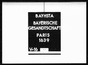 Die Übermittlung der Todesscheine von meist bayerischen, in Frankreich und in französischen Kolonien verstorbenen Staatsangehörigen, darin Einzelfälle und Listen (Namen nur im Register verzeichnet)