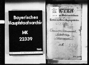 Aschaffenburg. Lehrerinnenbildungsanstalt. Lehrpersonal.