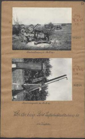 Maschinengewehr bei Bz. B 219
