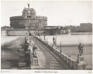 Engelsburg und Engelsbrücke, Rom: Ansicht