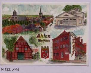 Ahlen in Westfalen - Postkarte