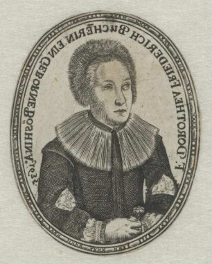 Bildnis der Dorothea Friederich Bucherin