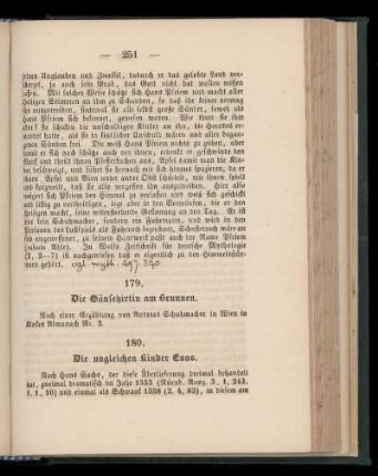 180. Die ungleichen Kinder Evas.