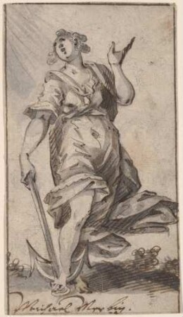 Spes - Weibliche Allegorie der Hoffnung
