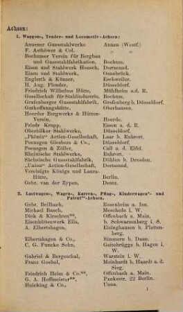 Fabrikanten-Adressbuch : Bezugsquellen-Nachweiser sämmtlicher Fabrikate der Eisen-, Stahl- und Messingwaaren-Branche und der verwandten Geschäftszweige, alphabetisch nach Artikeln geordnet