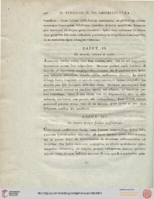 Caput II: De aerario, carcere et curia