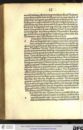 Franciscus Philelfus Iuliano Heremitarum generali salutem.