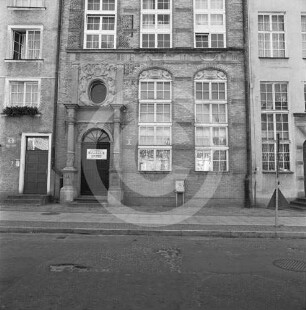 Fassade des Bürgerhauses ul. Wigilijna 3 (Heilige-Geist-Straße) Elbing
