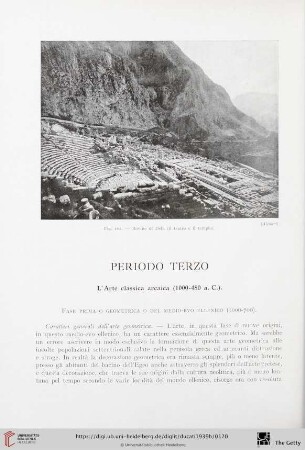 Fase prima o geometrica o del medio-evo ellenico (1000 - 700)