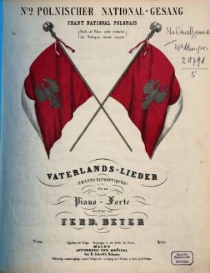 Polnischer National-Gesang = Chant national polonais