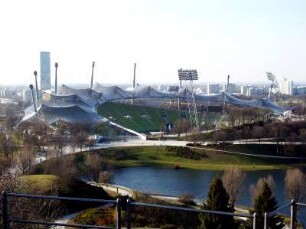 München: Olympiastadion, Zeltdachkonstruktion