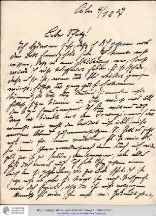 Brief vom 04.12.1907