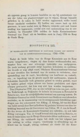 Hoofdstuk XIX. De Nederlandsche bezittingen in de Oost-Indie tijdens het bestuur van den kommissarissen-generaal. 1792 - 1799