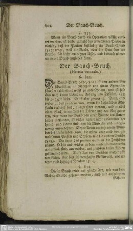 Der Bauch-Bruch. (Hernia ventralis.)