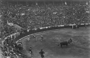 Barcelona, La Monumental. Stierkampfarena