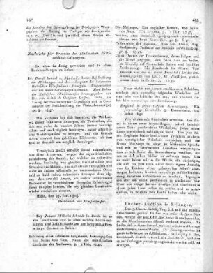 Bücher-Auction in Erlangen.