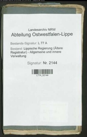 Abhaltung der Gogerichte, Bd. 11