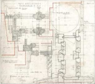 Fischer, Theodor; Nürnberg; Haus Adelsberger - Fenster (Details)